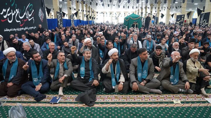 تصاویر/ آیین عبادی سیاسی نماز جمعه خوی