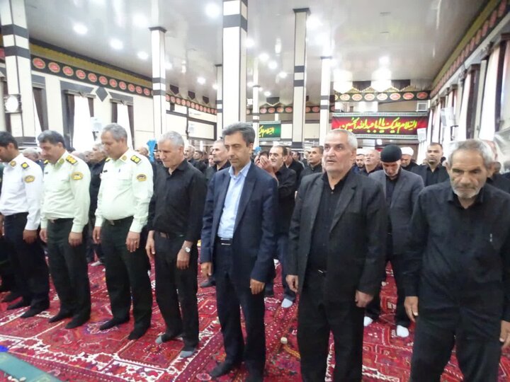 تصاویر/ آیین عبادی سیاسی نماز جمعه چهاربرج