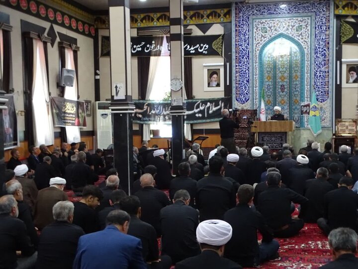 تصاویر/ آیین عبادی سیاسی نماز جمعه چهاربرج