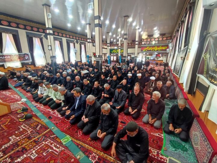 تصاویر/ آیین عبادی سیاسی نماز جمعه چهاربرج