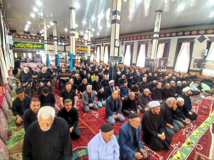 تصاویر/ آیین عبادی سیاسی نماز جمعه چهاربرج