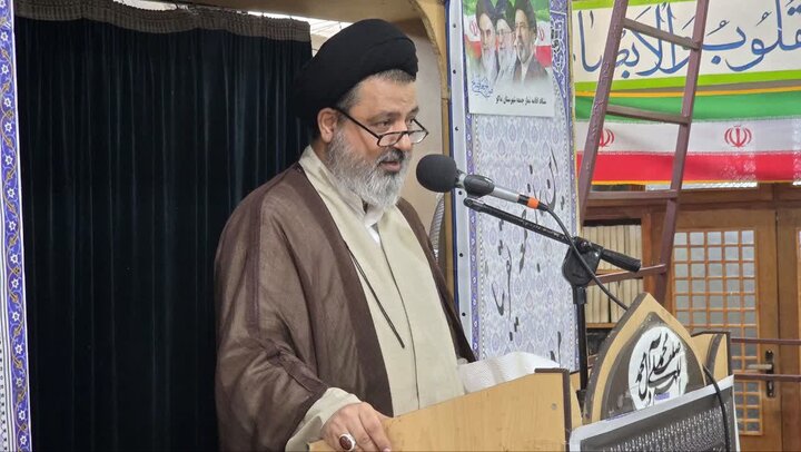 تصاویر/ آیین عبادی سیاسی نماز جمعه ماکو