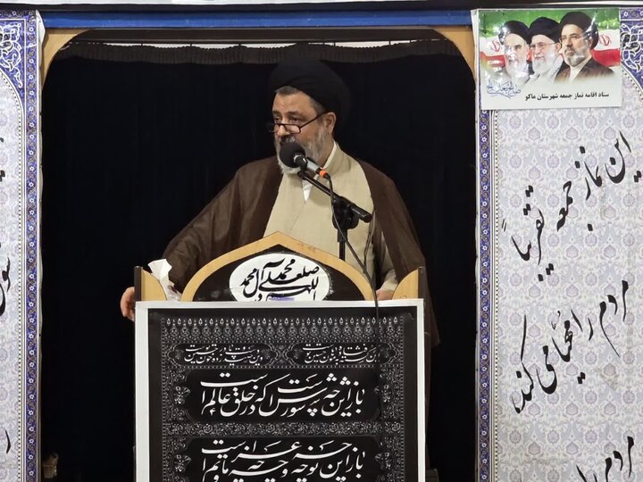 تصاویر/ آیین عبادی سیاسی نماز جمعه ماکو