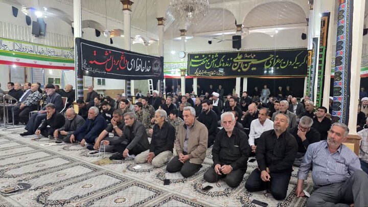 تصاویر/ آیین عبادی سیاسی نماز جمعه ماکو