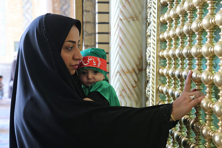 Grande partecipazione al raduno dei lattanti in memoria di Ali Asghar presso il Santuario della Santa Ma‘suma