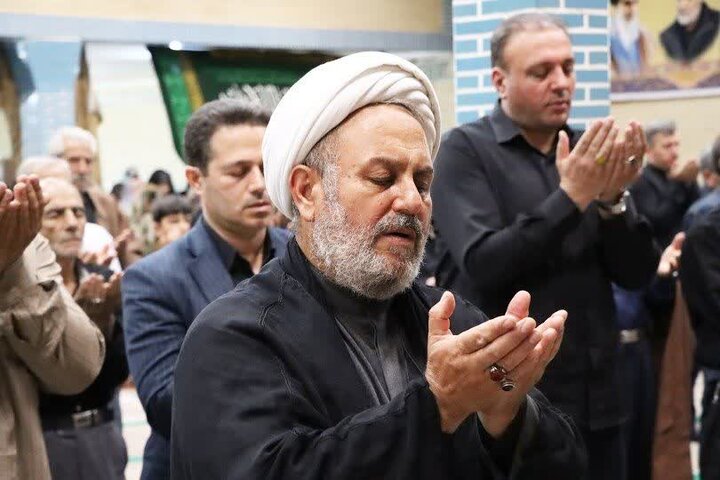 تصاویر/ آیین عبادی سیاسی نماز جمعه نوشین شهر
