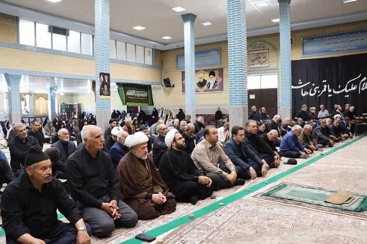 تصاویر/ آیین عبادی سیاسی نماز جمعه نوشین شهر