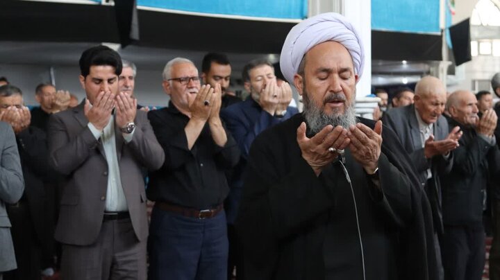 تصاویر/  آیین عبادی سیاسی نماز جمعه شهرستان شاهین دژ