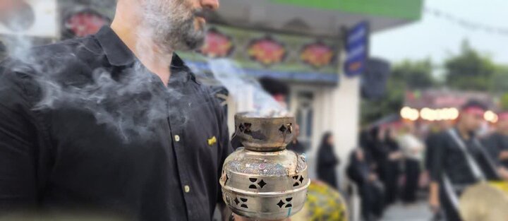 تصاویر/ استقبال از دمام زنان شهرستان بابل در بقعه متبرکه امامزاده ابراهیم (ع) آمل