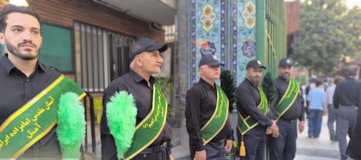 تصاویر/ استقبال از دمام زنان شهرستان بابل در بقعه متبرکه امامزاده ابراهیم (ع) آمل