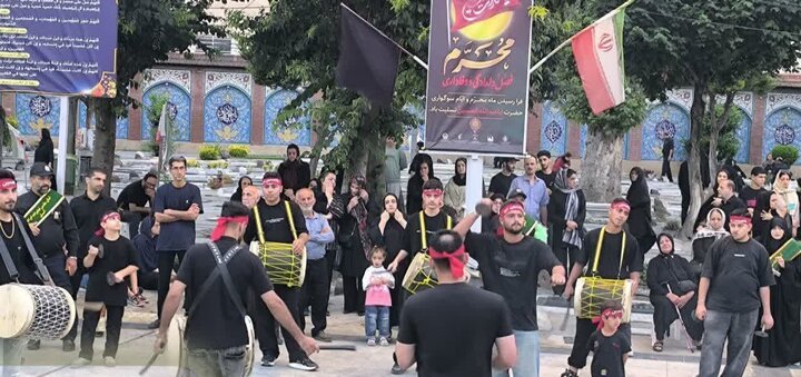تصاویر/ استقبال از دمام زنان شهرستان بابل در بقعه متبرکه امامزاده ابراهیم (ع) آمل