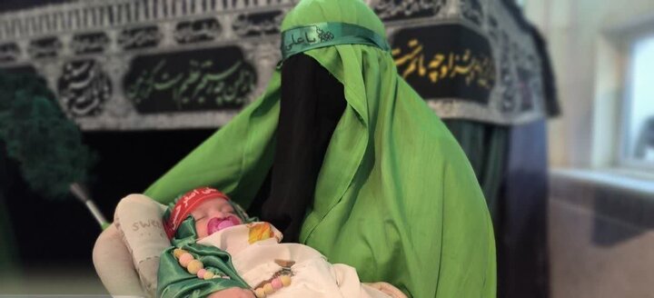 تصاویر/  همایش شیرخوارگان حسینی در بقعه متبرکه امامزاده ابراهیم (ع) آمل