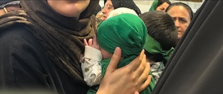 تصاویر/  همایش شیرخوارگان حسینی در بقعه متبرکه امامزاده ابراهیم (ع) آمل