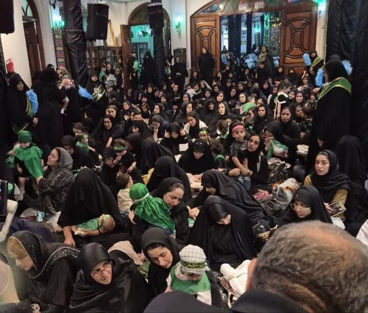 تصاویر/  همایش شیرخوارگان حسینی در بقعه متبرکه امامزاده ابراهیم (ع) آمل