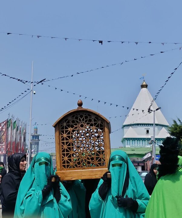 تصاویر/  همایش شیرخوارگان حسینی در بقعه متبرکه امامزاده ابراهیم (ع) آمل