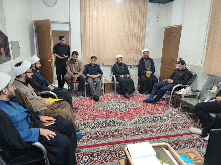 تصاویر/ دیدار مسئول بسیج طلاب استان کرمان با طلاب شهرستان زرند