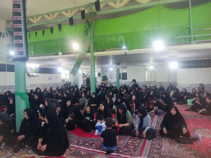 تصاویر/مراسم شیرخوارگان حسینی در شازند