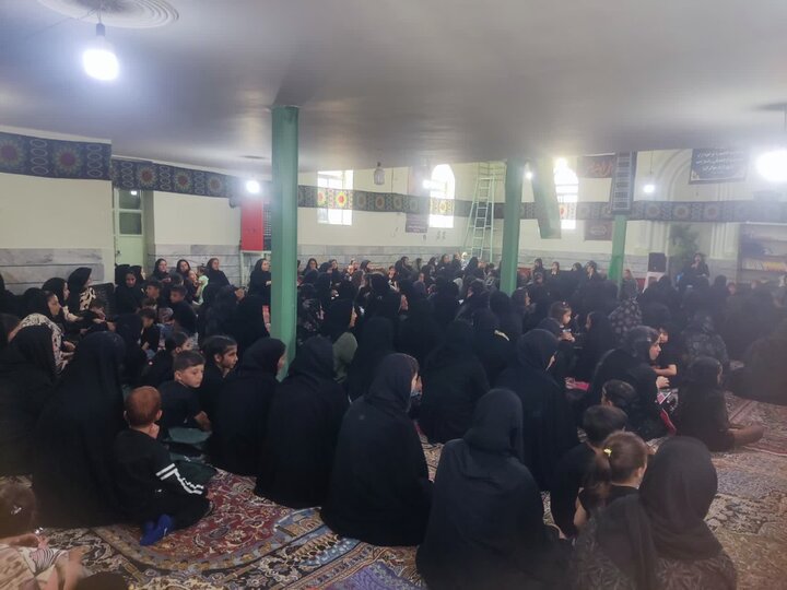 تصاویر/مراسم شیرخوارگان حسینی در شازند