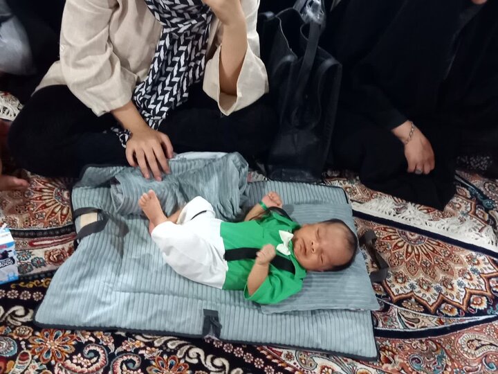 تصاویر/ همایش شیرخوارگان حسینی در مسجد حضرت موسی بن جعفر (ع) بابلسر