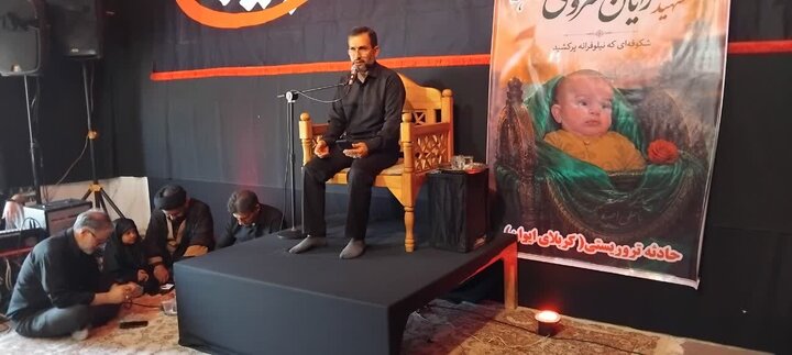 تصاویر/  مراسم شیر خوارگان حسینی در شهرستان ایوان