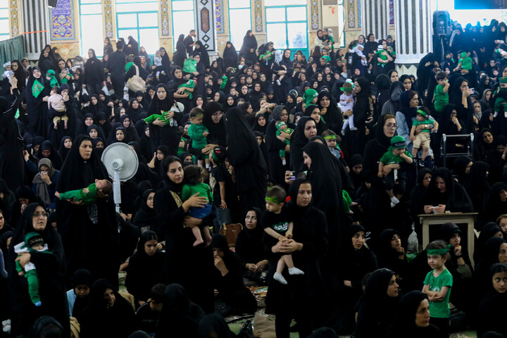 تصاویر/ مراسم شیرخوارگان حسینی در شهرکرد