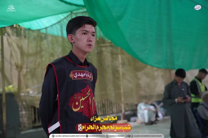 کوئٹہ؛ مدرسہ علمیہ علی ابن ابی طالب (ع) میں عشرہ محرم 1448ھ کی شب سوم کی مجلس عزا