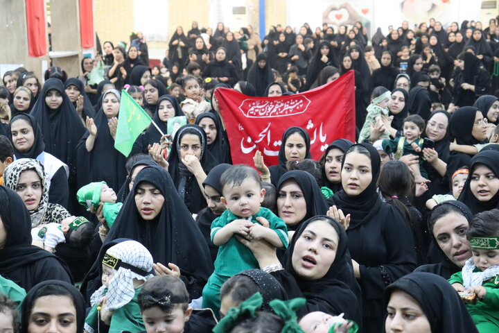 تصاویر/ همایش شیرخوارگان حسینی در دیّر