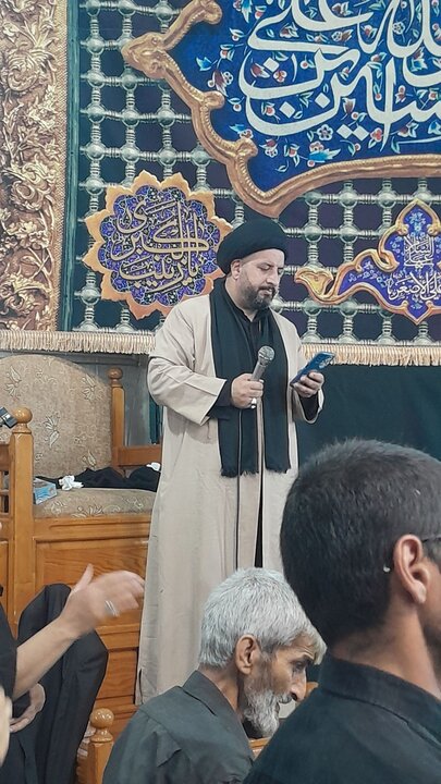 تصاویر/ اقامه عزای امام حسین (ع) در مسجد امام حسین (ع) فریدونکنار