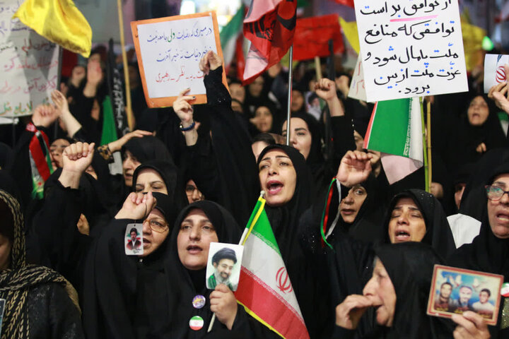 تصاویر/ تجمع باشکوه قائمشهر با عطر حسینی