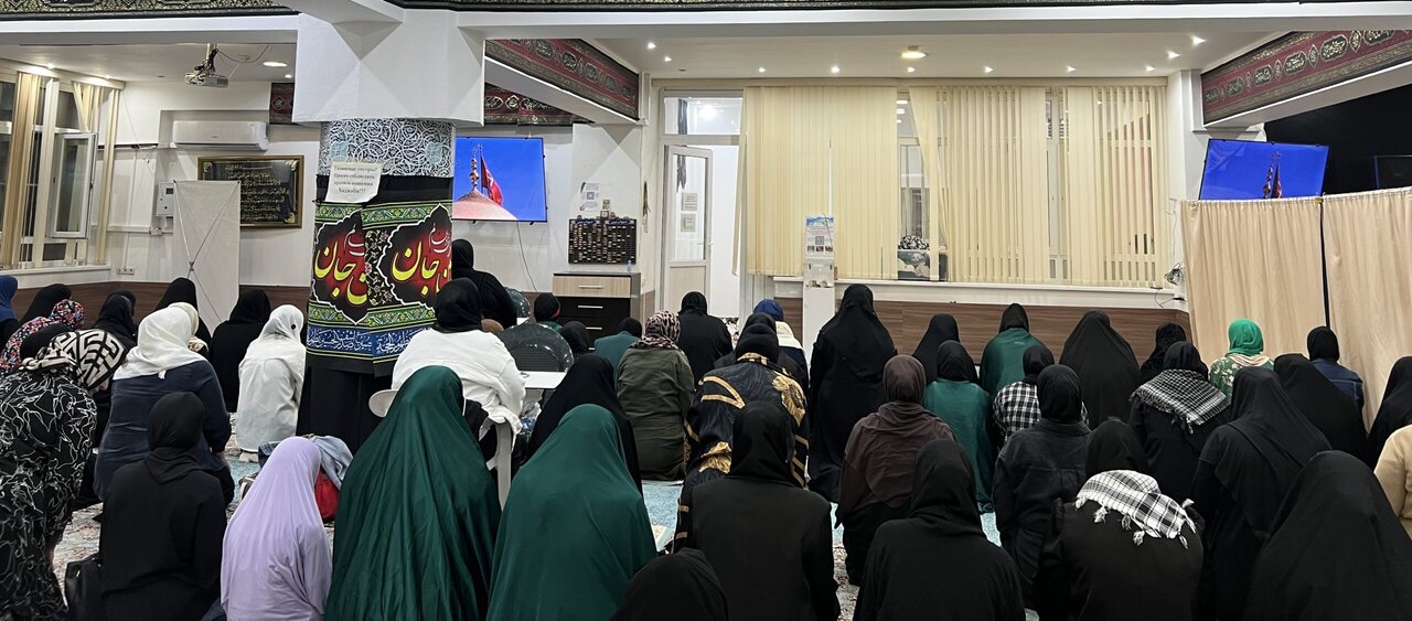 شب سوم محرم در مرکز اسلامی مسکو برگزار شد