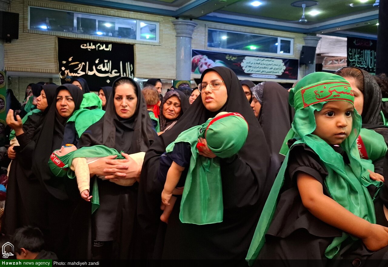 تصاویر/ مراسم بزرگ شیرخوارگان حسینی در شهر کرمان