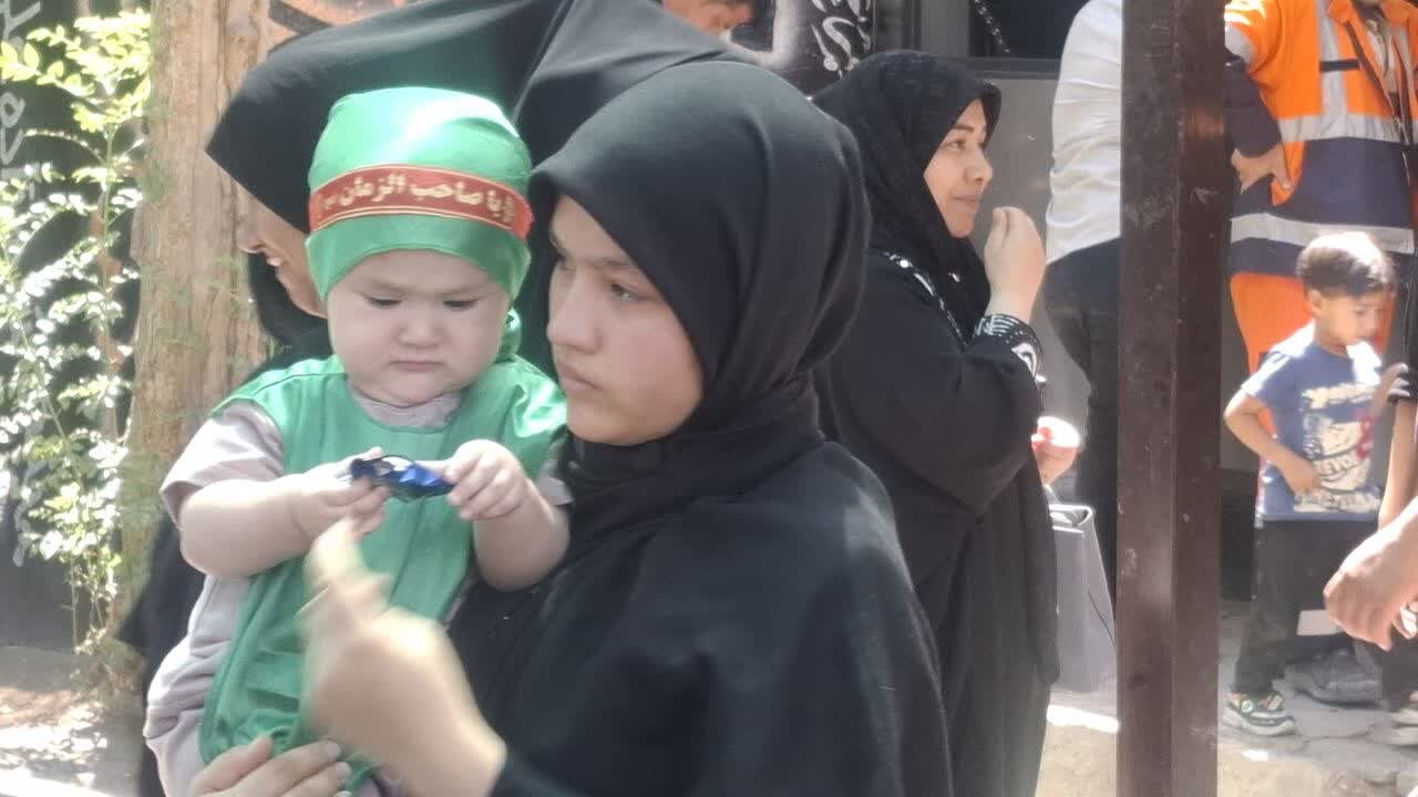 همایش شیرخوارگان حسینی در امامزاده هادی (ع) فین کاشان برگزار شد+عکس و فیلم