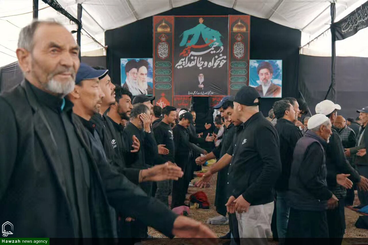 تصاویر/ حال‌وهوای حسینی در کرگل هند؛ اجتماع پرشور عزاداران در حسینی پارک
