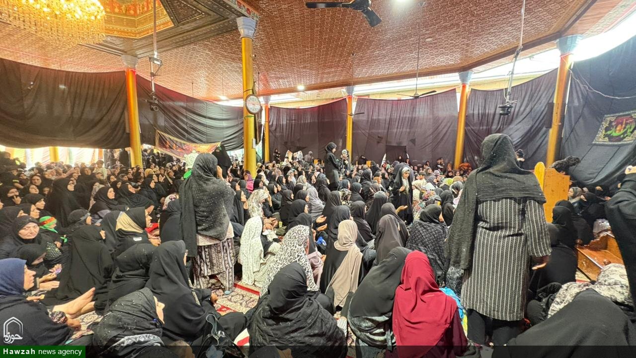 تجدید عهد مادران کشمیری با حضرت علیاصغر(ع)