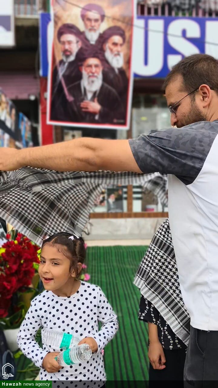 ماگام کشمیر، طنین نام حضرت علیاصغر(ع) و یاد شهدای میناب