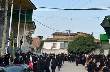 تصاویر/ آئین عزاداری حسینی در روستای تجن جار شهرستان آمل