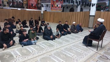 تصاویر/ مراسم اقامه عزای حسینی در شهرستان کامیاران