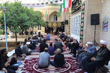 تصاویر/ پنجمین روز از مجلس عزاداری محرم حوزه علمیه استان یزد