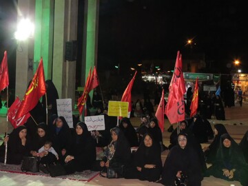 تصاویر/ بیعت مردم کاکی با رهبر انقلاب