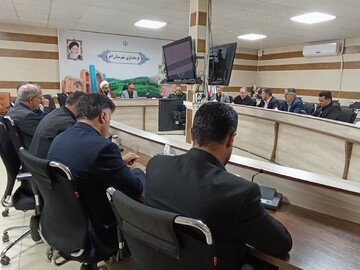 تصاویر/ برگزاری جلسه ستاد اقامه نماز شهرستان اهر