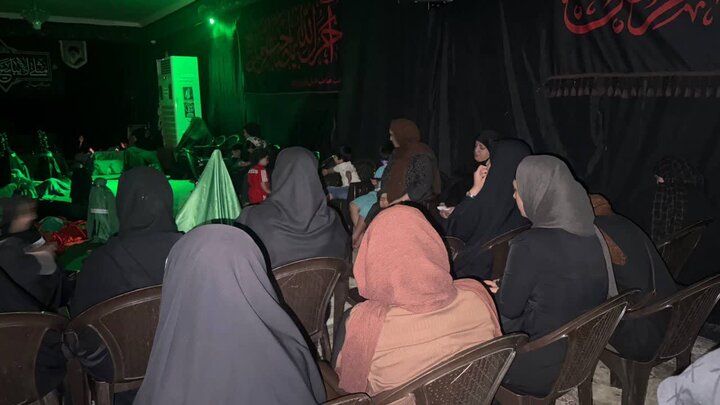 تصاویر/ عزای حسینی در کنار بقعه متبرکه امامزاده ناصرالحق (ع)، مروّج بزرگ تشیع در ایران
