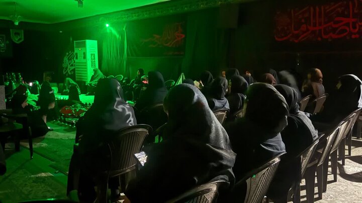 تصاویر/ عزای حسینی در کنار بقعه متبرکه امامزاده ناصرالحق (ع)، مروّج بزرگ تشیع در ایران