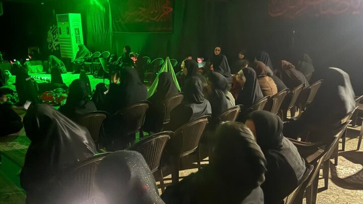 تصاویر/ عزای حسینی در کنار بقعه متبرکه امامزاده ناصرالحق (ع)، مروّج بزرگ تشیع در ایران