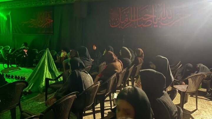 تصاویر/ عزای حسینی در کنار بقعه متبرکه امامزاده ناصرالحق (ع)، مروّج بزرگ تشیع در ایران