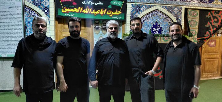 تصاویر/ عزای حسینی در کنار بقعه متبرکه امامزاده ناصرالحق (ع)، مروّج بزرگ تشیع در ایران