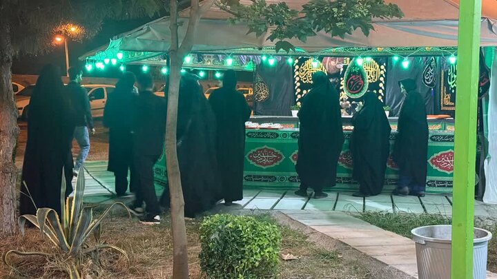 تصاویر/ عزای حسینی در کنار بقعه متبرکه امامزاده ناصرالحق (ع)، مروّج بزرگ تشیع در ایران