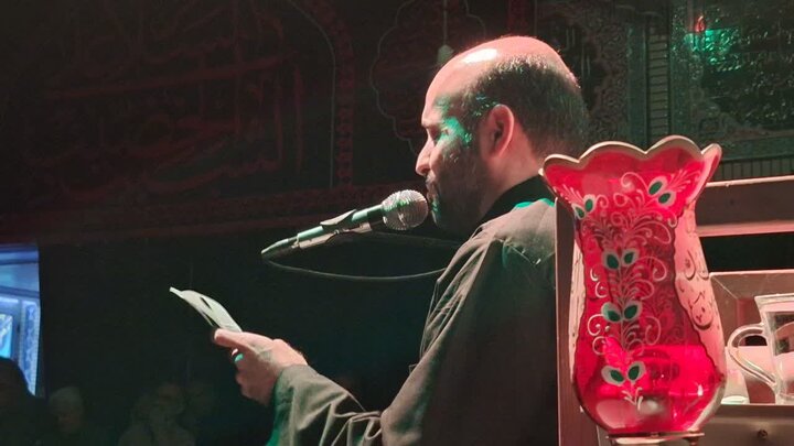 تصاویر/ شب پنجم عزای حسینی در کنار بقعه متبرکه امامزاده سید عابدین (ع) قائمشهر