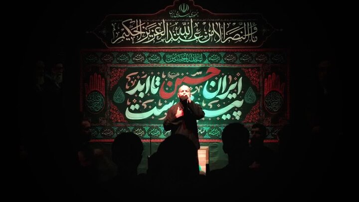 تصاویر/ شب پنجم عزای حسینی در کنار بقعه متبرکه امامزاده سید عابدین (ع) قائمشهر