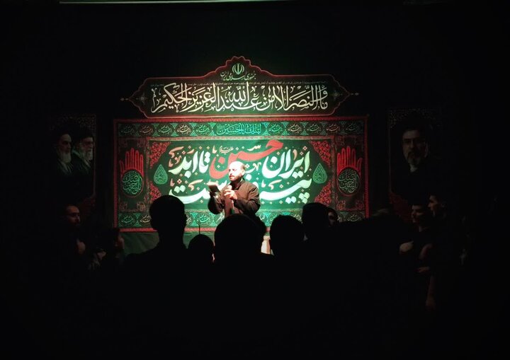 تصاویر/ شب پنجم عزای حسینی در کنار بقعه متبرکه امامزاده سید عابدین (ع) قائمشهر