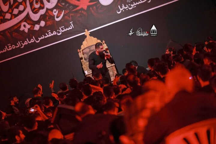 تصاویر/ برگزاری مراسم عزای اباعبدالله الحسین (ع) در بقعه متبرکه امامزاده قاسم (ع) بابل